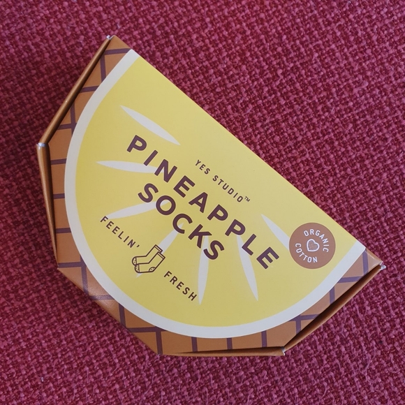 Yes Studio Pineapple Socks. - Picture 2 of 3
